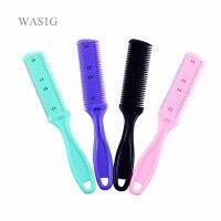 12 pcsLot Wholesale Professional Hairdressing Thinning Trimmer Colorful Hair Razor Comb