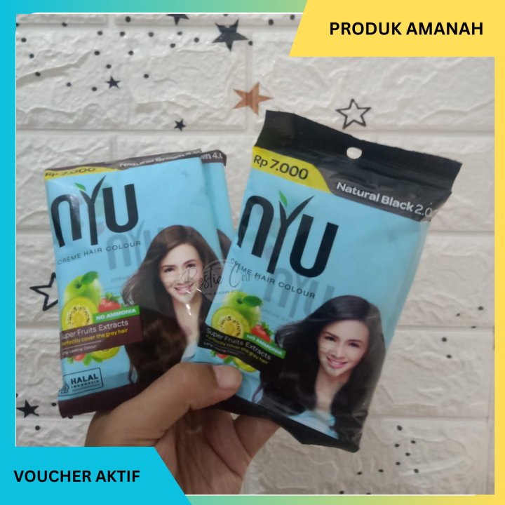 NYU CREME HAIR COLOUR Super Fruits Extracts Hair Vitamin Sachet