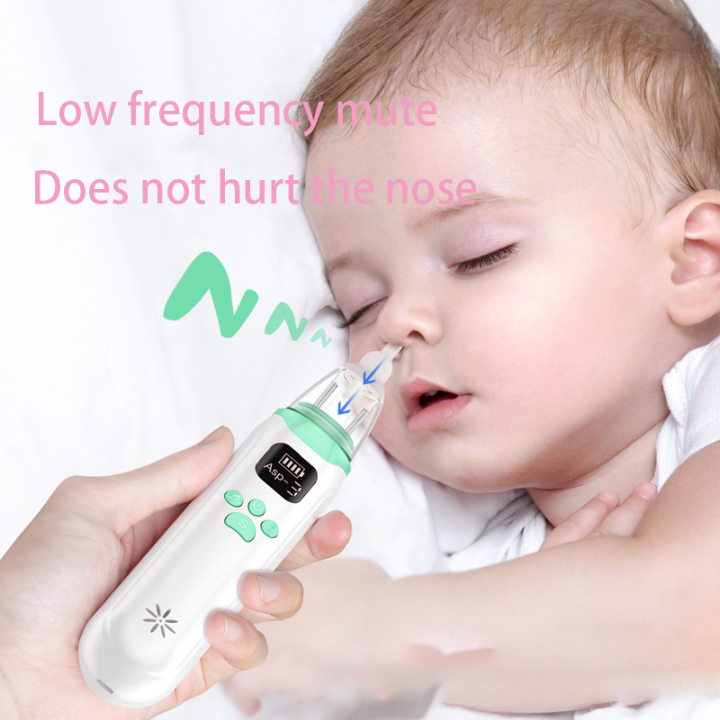 USB Rechargeable Baby Nasal Aspirator for Infant Children Electric ...