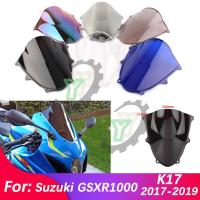 GSX1000R GSXR1000 cafe racer motorcycle Windshield Windscree Wind Deflector For Suzuki GSXR 1000GSX 1000R K17 2017 2018 2019