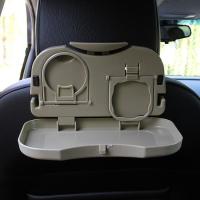 ✖☃ Car Water Cup Holder Rear Seat Shelf Car Foldable Seat Back Tray Portable Car Travel Dining Tray Portable Car Travel Dining Tray Organizer