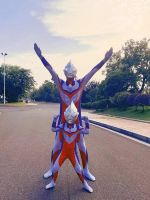 ชุด Tiga Ultraman สำหรับเด็กผู้ชายชุดจั๊มสูทสำหรับผู้ใหญ่ชุด Cos พ่อแม่-ชุดฮาโลวีนสำหรับเด็กหญิง