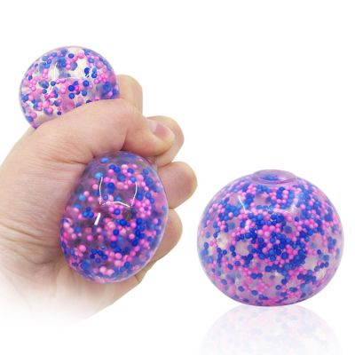 ZK60 Decompression Squeeze Balls Fidget popit Stress Vent Particle Antistress Kids Adult
