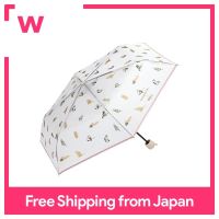 Wpc.Umbrella [ร่มไวนิล] Masayuki Oki X Wpc. ร่มพลาสติก Nyan ร่มร่มแบบพับสีชมพูขนาดเล็ก50ซม. สำหรับคนรักแมวกับลูกแมวดีไซน์แมวเส้นใยแก้วบำบัดทนทานทันสมัยน่ารัก PT-OM004-002ผู้หญิง