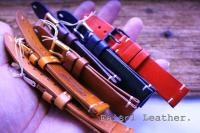 สายนาฬิกาหนังแท้ Vintage Faisol Leather 18 mm สีน้ำตาลอ่อน