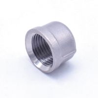 SS304เหล็กสแตนเลสน้ำ Fiting Pipa Hex Nut/ฝาหลอด/ปลั๊ก1/8 "1/4" 3/8 "1/2" 3/4 "1" 1-1/4 "1-1/2" เธรด BSP