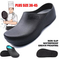 ร้อน, ร้อน★Ready Stock Safety Kitchen Slip-on Clogs Professional Slip Resistant Clogs - Chef Clogs, Restaurant Work Shoe, Nurse Shoe, Garden Work Shoe for Men and Women Unisex