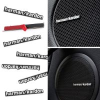 Hot New 1/2/5/10Pcs Harman Kardon Badge Emblem Sticker for Car Speaker BMW Benz D2P DD6