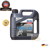 LIQUI MOLY น้ำมันเครื่องมอเตอร์ไซค์ Motorbike 4T 10W-40 Basic Street (4 ลิตร)