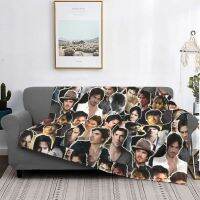 Ian Somerhalder Damon Sagittarius Blankets d vampires Plush Funny Warm Throw Blanket for Home Spring Autumn