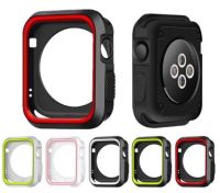 เคส TPU นิ่มสีสันสดใส,สำหรับ Apple Watch รุ่น7 /Se/ 6/5/4/3/2/1ขนาด45มม. 41มม. 44มม. 40มม. 42มม. 38มม.