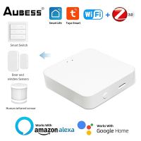 Aubess Gateway Zigbee 3.0 BLE MESH Multi Mode HUB Smart Home Bridge Type-C Port Tuya APP Remote Control Via Alexa Google Home