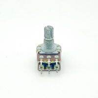 2 Piece 16 Type B104 B100K Stereo Channel Volume Adjust Potentiometer Flower Shaft 15mm 6-Pin