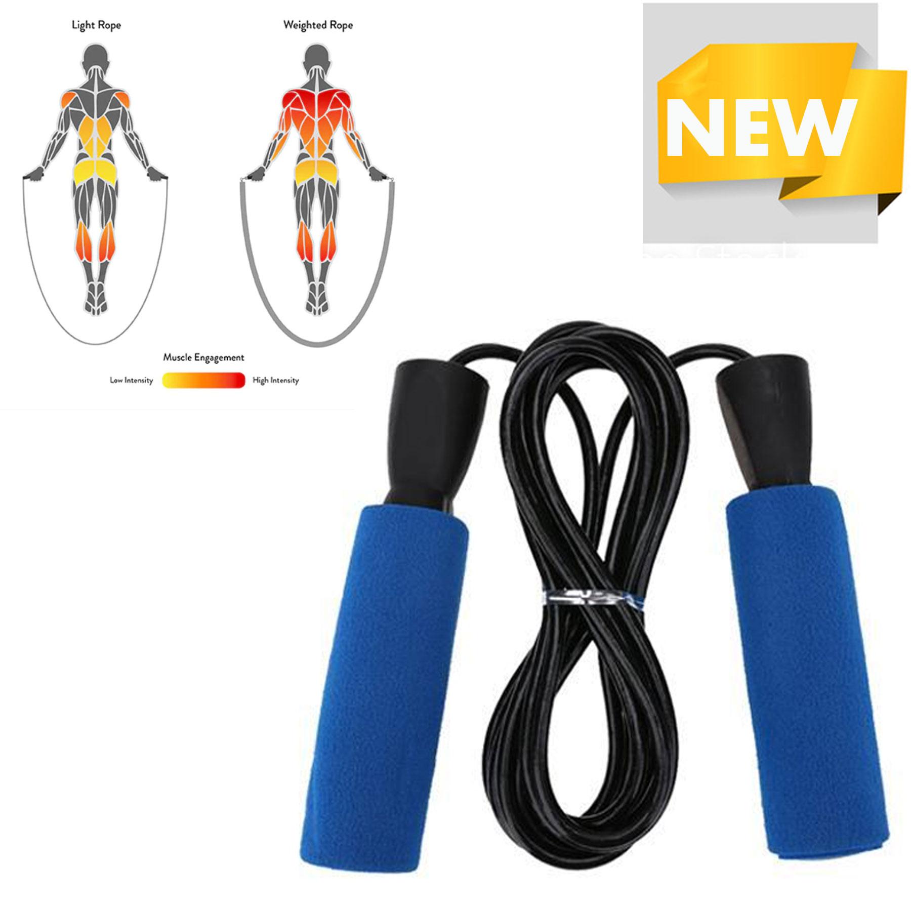 BENCH Weighted Skipping Rope Jump Rope fitness gym boxing slim weight loss NEW 