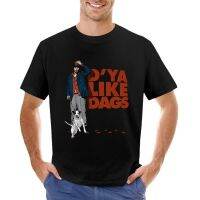 DYa Like Dags? T-Shirt Blondie T Shirt Tops Cat Shirts Mens Big And Tall T Shirts