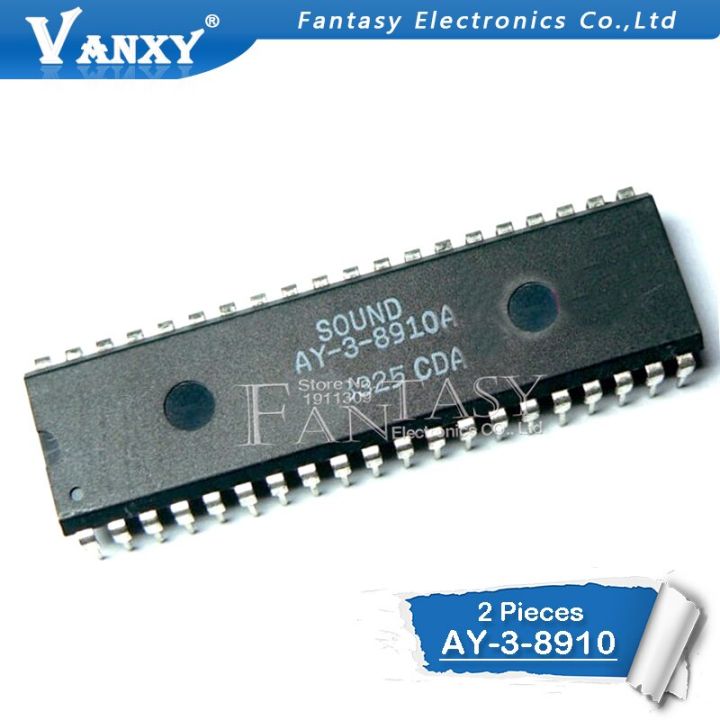 2PCS AY-3-8910 DIP-40 AY-3-8910A DIP WATTY Electronics