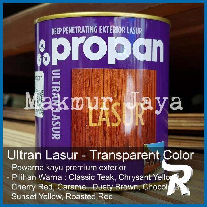 Ultran Lasur El Transparent Colors Propan Eksterior Kayu Releck Lazada Indonesia