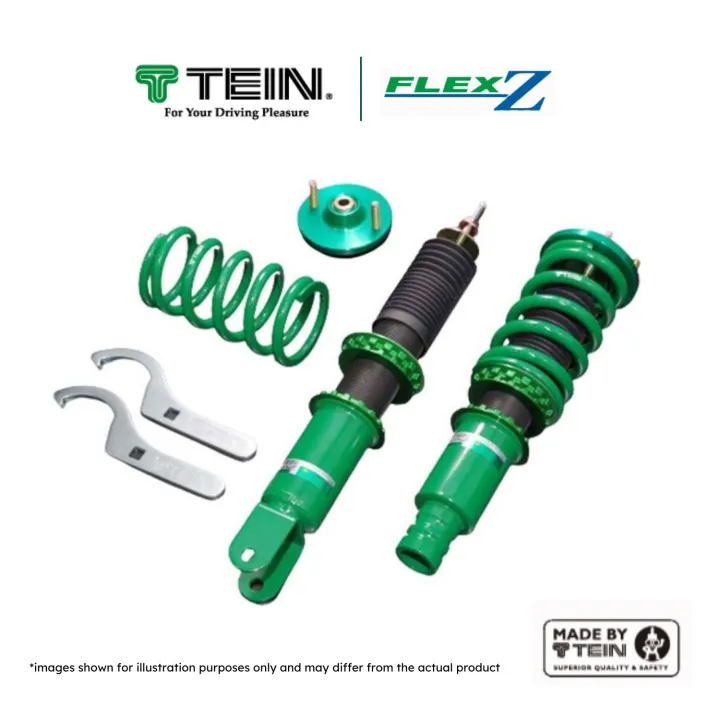 TEIN Flex Z Coilover Kit - 2009-2015 Mitsubishi Galant Fortis Sportback Ralliart AWD (CX4A) main image 1