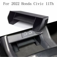 For 2022 Honda Civic 11Th Center Console ABS Storage Box Armrest Box Organizer Tray