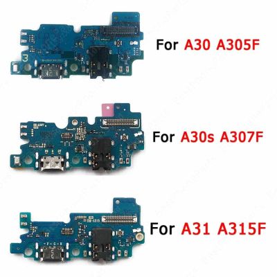 บอร์ดชาร์จเดิมสําหรับ Samsung Galaxy A31 A30s A30 พอร์ตชาร์จ Flex Plate Pcb Dock Ribbon Socket Usb Connector อะไหล่