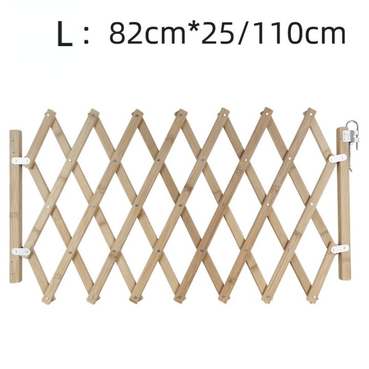 smilewil-ประตูแยกสัตว์เลี้ยงไม้-รั้วไม้-รั้วสุนัข-ประตูบานเลื่อน-ประตูไม้-สุนัข-ประตูไม้ไผ่พับเก็บได้-ที่กั้นประตู-ที่กั้นบันได