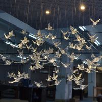 hotx【DT】 20PCS High-quality Transparent Pendant Wedding Celebration Decoration Hummingbird