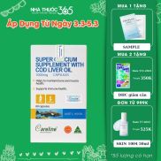 Viên Uống Dầu Gan Cá Careline Super Calcium Supplement Bổ Sung Omega