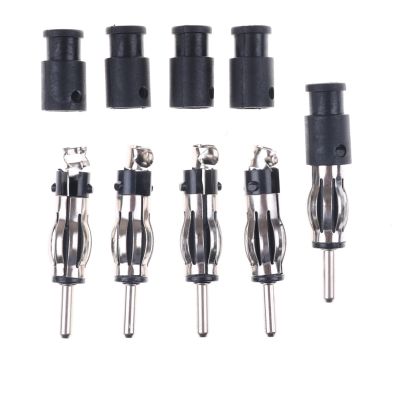 【CW】 5pcs Male CarRadioAntenna PlugPlastic Handle Connector