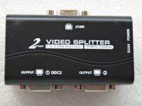 2020ปีใหม่1ถึง2พอร์ต VGA Video Splitter Duplicator 1-In-2-Out 250MHz อุปกรณ์บู๊ทส์สัญญาณวิดีโอ65M 1920*1440ความละเอียด