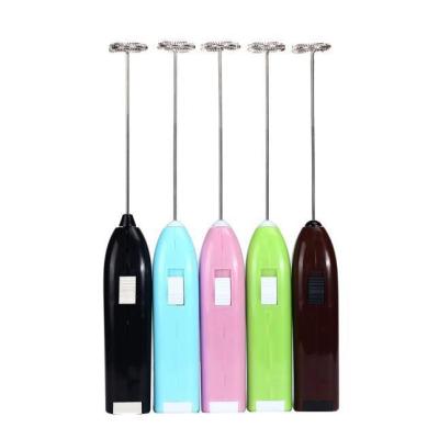 Fashion Milk Drink Coffee Whisk Mixer Electric Egg Beater Frother Foamer Mini Handle Stirrer Practical Kitchen Cooking Tool BK30