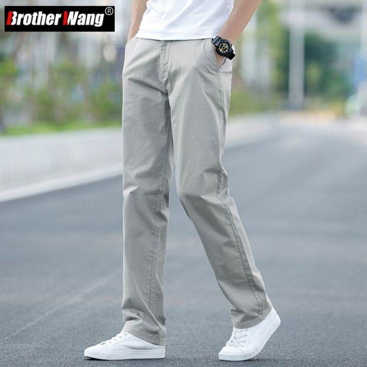 black pants for men khaki pants for men Plus Size Business Casual