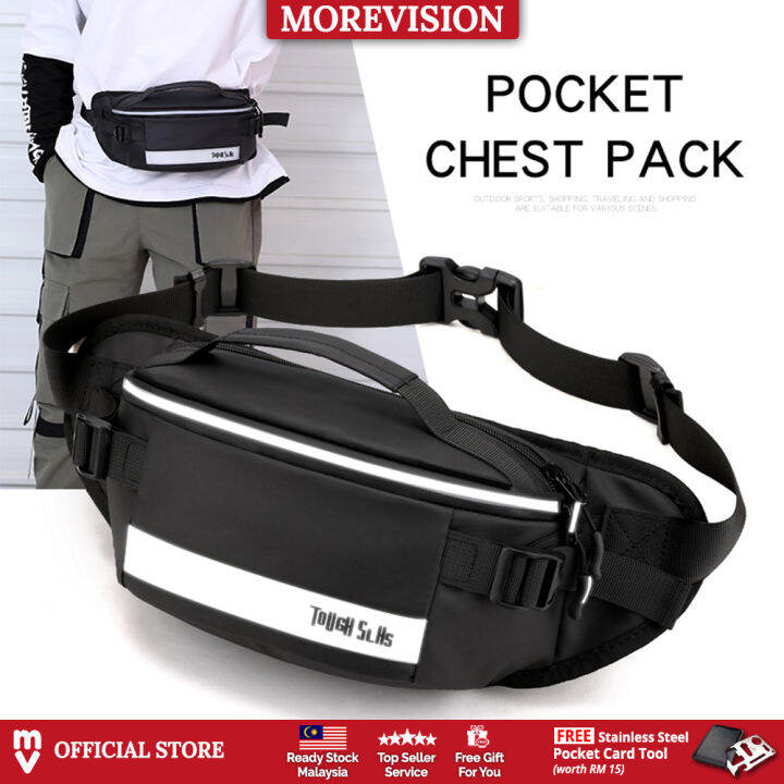 MV Bag TOUGH Waist Bag Sling Chest Bag For Men Waterproof