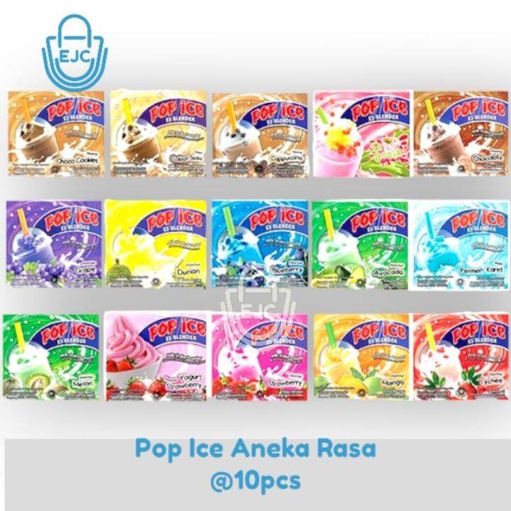 Pop Ice Aneka Rasa Milk Shake Isi Pcs Renceng Lazada Indonesia