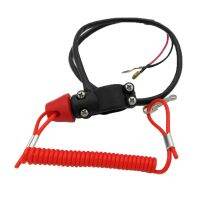 Outboard Emergency Stop Flameout Switch Motorcycle Single Support Flameout Switch Horizon Electric ATV 49c Mini Switch for ATV Beach Bike