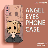 เคสโทรศัพท์ TPU ลาย Angel Eyes สำหรับ Vivo V11 V11 Pro V11i V15 S1 Pro V17จีน V19 Z3 Z3i X21s คู่รักเคสมือถือซิลิโคนนิ่มป้องกันเลนส์กล้องฝาครอบหลังสี่เหลี่ยมกันกระแทก