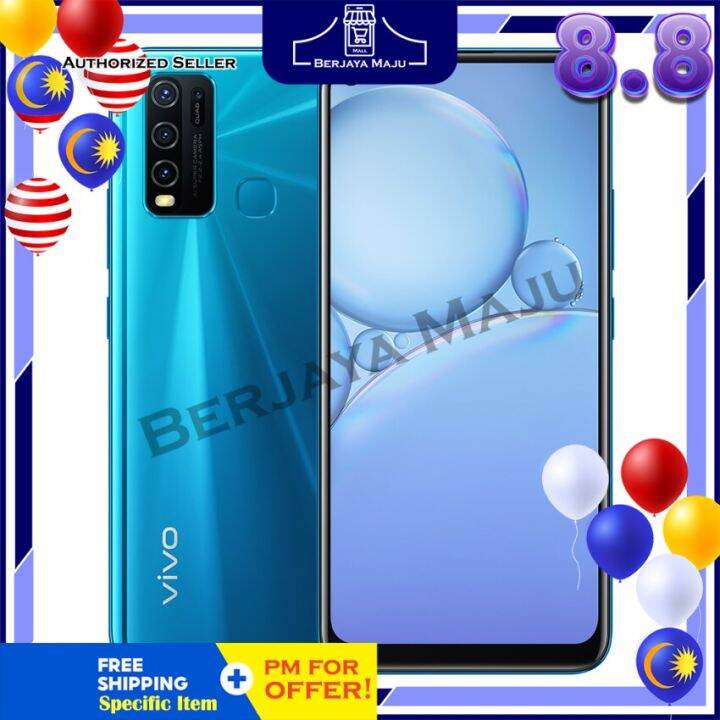 vivo y30 dazzle blue