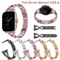 [SOSO 3C accessories] สายสแตนเลสใหม่สำหรับ Huami Amazfit GTS 2 /Mini Smart Watch Band สร้อยข้อมือกีฬา Xiaomi Bip S/u Pro GTR