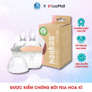 Bình thìa ăn dặm silicone Gen.3 160ml Haakaa. Chất liệu silicone cao cấp