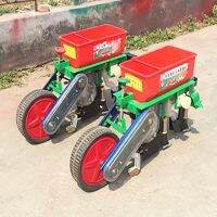 ✐ Agricultural corn seeder handcart with line spacing adjustable paddle leg planter