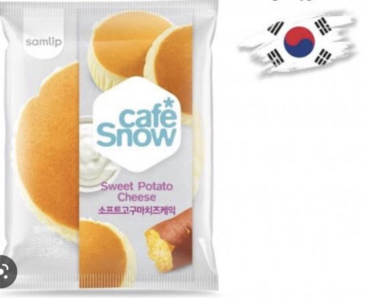 ขนมเกาหลี-samlip-cafe-snow-soft-cheese-cake-mocca-sweet-potato-50g