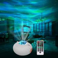 LED Projector Night Light Galaxy Starry Sky Projection Night Lamp With Remote Control Bluetooth Projectors Nightlight Home Decor