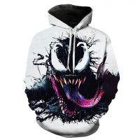 2023 style Horror Movie Venom32 3D Print Hoodie Sweatshirts Women Winter  Casual Pullovers   Girls Harajuku  Hoodies，can be customization