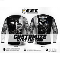 Full Sublimation Long Sleeves SWAT CUSTOMIZE NAME and Motorcycle Jersey Long Sleeve Size S-3XL{plenty}