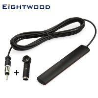 ❡ Eightwood Car FM AM Radio Stereo Antenna for Car Stereo Audio Media Receiver Player HD Radio Tuner Amplifier DIN to ISO Adapter