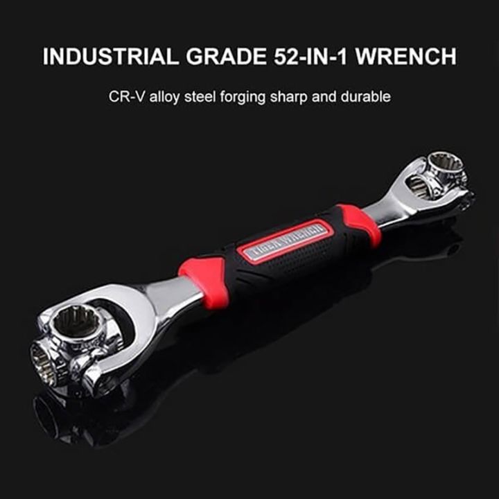 all-in-one-wrench-multifunctional-hand-tools-magnetic-socket-wrench-360-degree-rotating-head-household-auto-parts-repair-tools