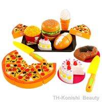 【hot】☍  Food Children Pretend Hamburger Steak Pizza Fast Plate Set To Childrens Game