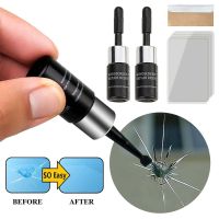 BUBUDAN Universal Repair Blade Cured Films Car Scratch Nano Repair Fluid Car Window Glass Crack Chip Repair Kit Glass Cleaner Tool.ซื้อทันทีเพิ่มลงในรถเข็น