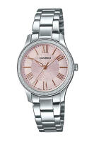 Casio Standard นาฬิกาข้อมือผู้หญิง สายสแตนเลส รุ่น LTP-E164D,LTP-E164D-4A - สีเงิน