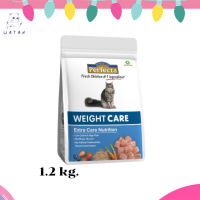 ?จัดส่งฟรีPerfecta Care weight care สูตรควบคุมน้ำหนักแมว อาหารแมว เพอร์เฟคต้า แคร์ ขนาด 1.2 kg เก็บเงินปลายทาง ??