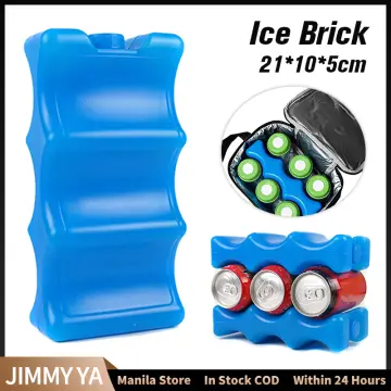 400ml/600ml Reusable Ice Pack Cold Brick for Cooler Bag Travel